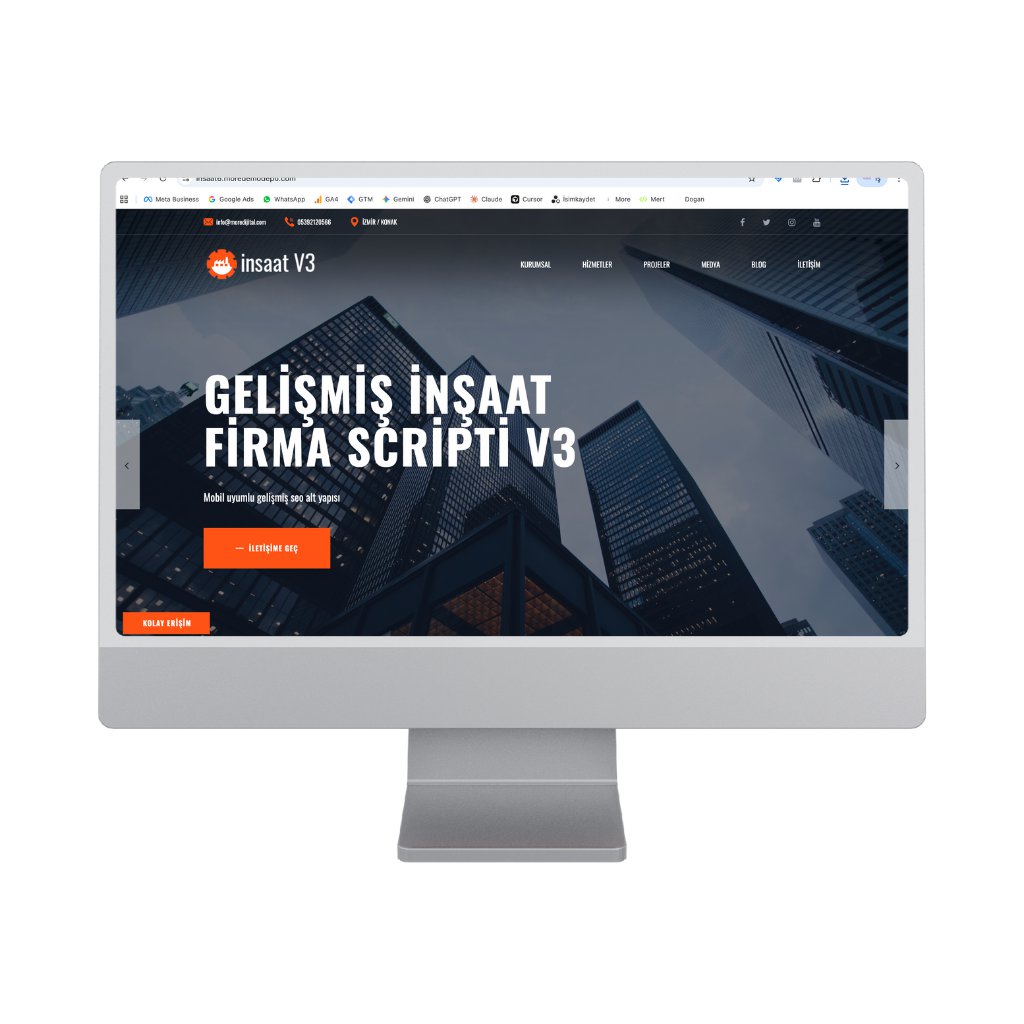 Gelişmiş İnşaat ve Müteahhitlik Sitesi