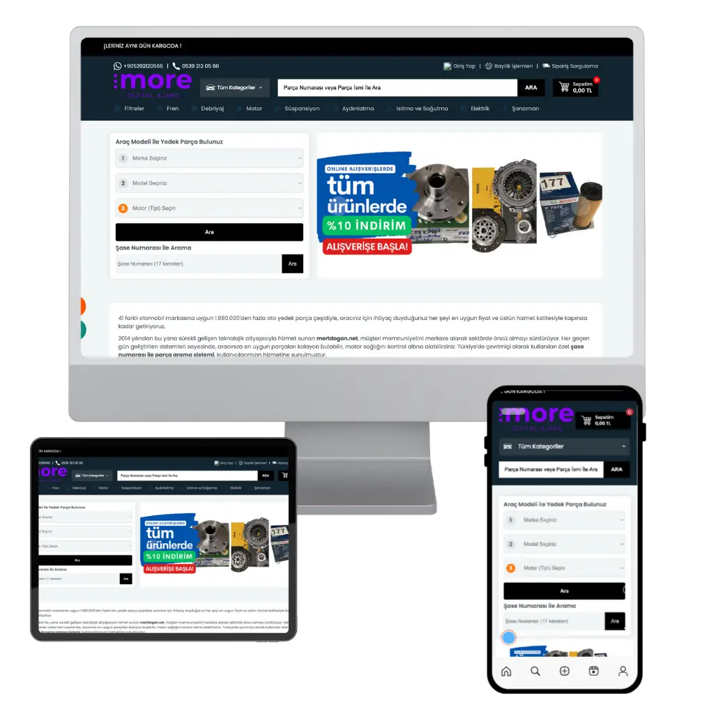 Oto Yedek Parça Yazılımı